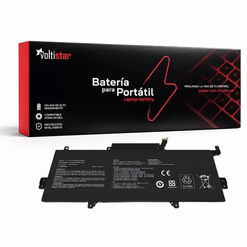 Bateria Voltistar para Asus ZenBook UX330 UX330U UX330UA C31N1602 — image 1