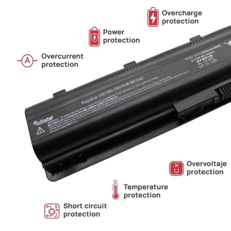 Bateria Voltistar para HP Pavilion DV6 3181SS - Nova e Selada thumbnail 5