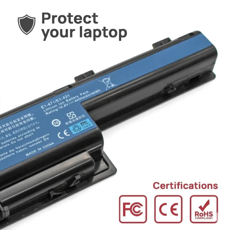 Bateria Voltistar para Portátil Acer AK.006BT.080 AS10D7E - Novo thumbnail 5