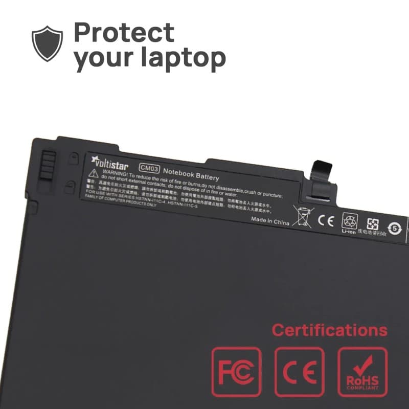 Bateria Voltistar para HP ZBook 15U G2 – 11.1V 4400mAh thumbnail 5