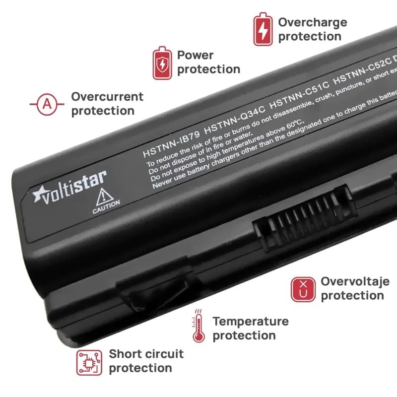 Bateria Voltistar HP Pavilion G61-430SS G61-435ES 484170-001 10.8V 4400mAh thumbnail 4