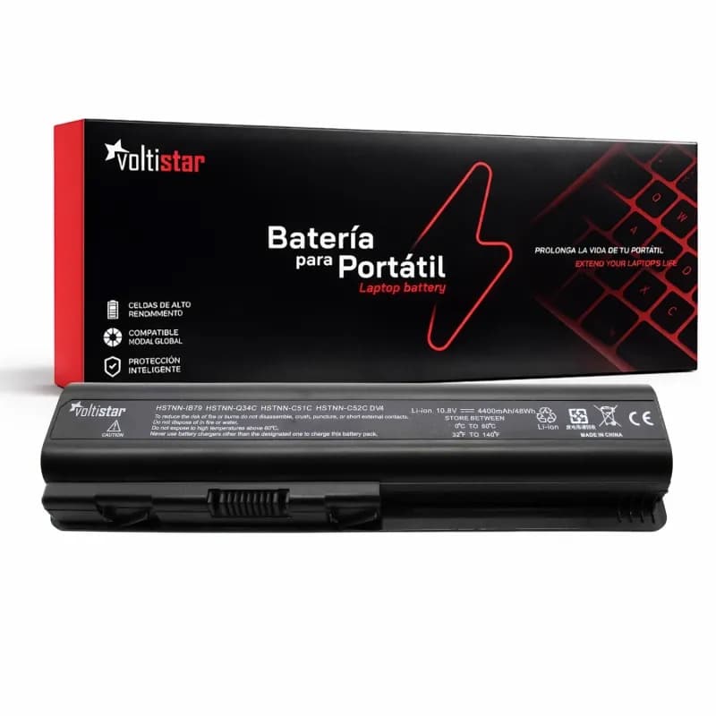 Bateria Voltistar HP Pavilion DV5-1119ES HSTNN-UB73 484171-001 (10.8V, 4400mAh) — image 1