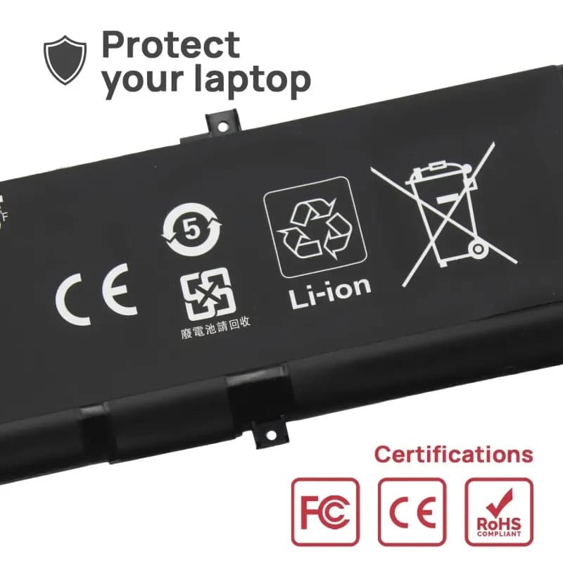 Bateria FZ06XL para HP Spectre X360 16-F2000 | Envy 16-H1 83Wh thumbnail 5