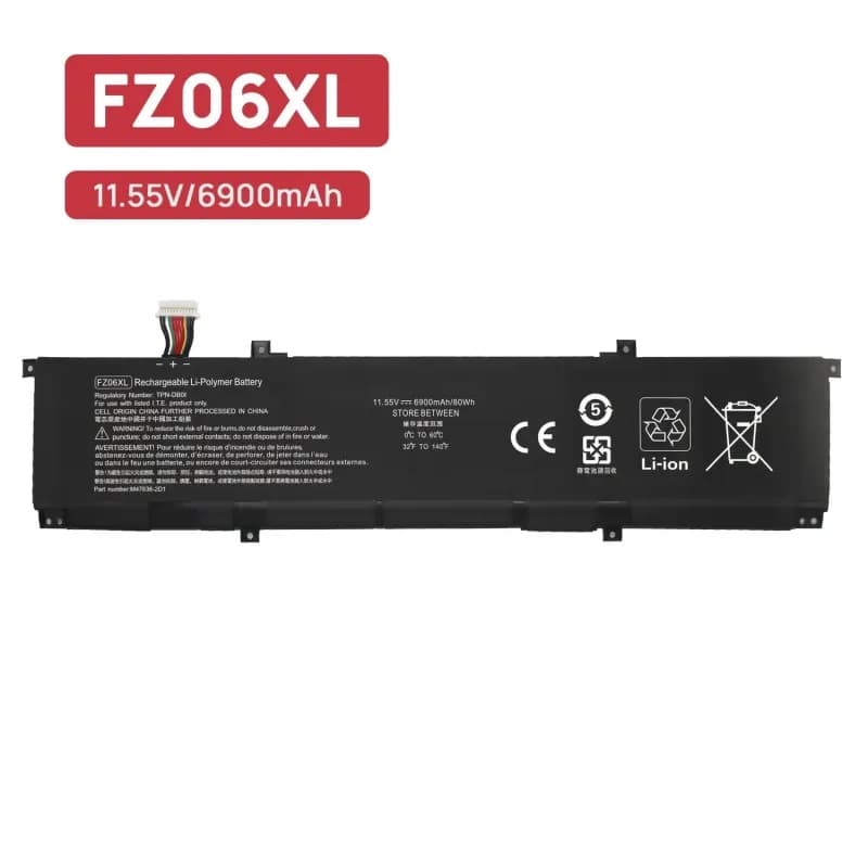 Bateria FZ06XL para HP Spectre X360 16-F2000 | Envy 16-H1 83Wh thumbnail 2