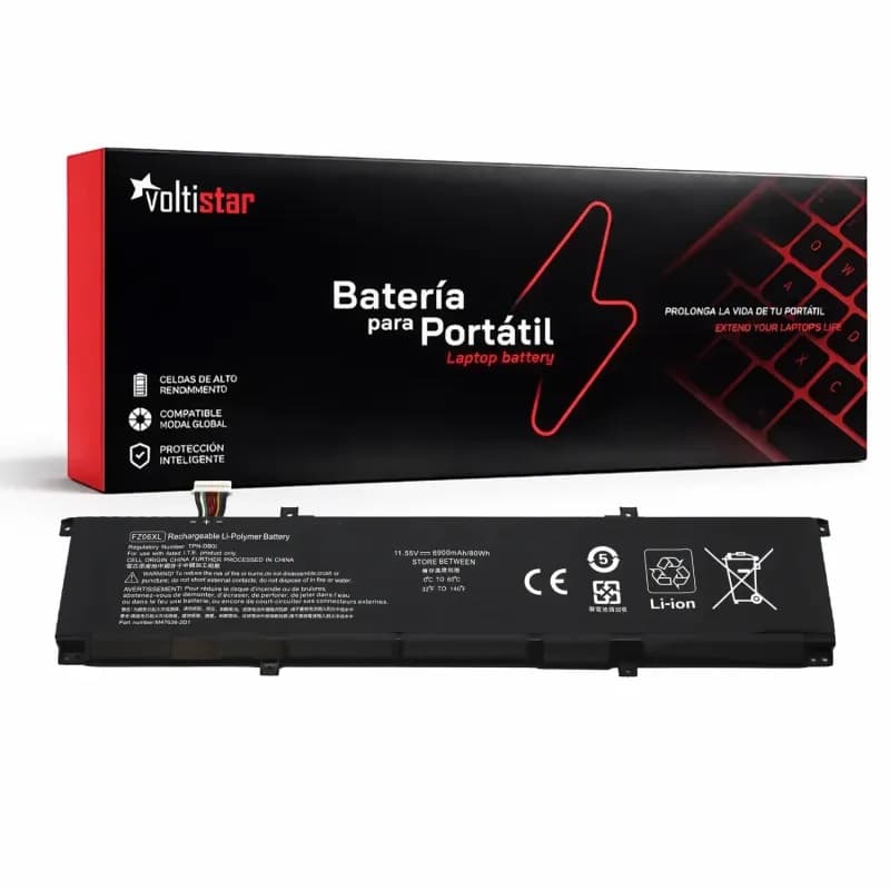 Bateria FZ06XL para HP Spectre X360 16-F2000 | Envy 16-H1 83Wh — image 1