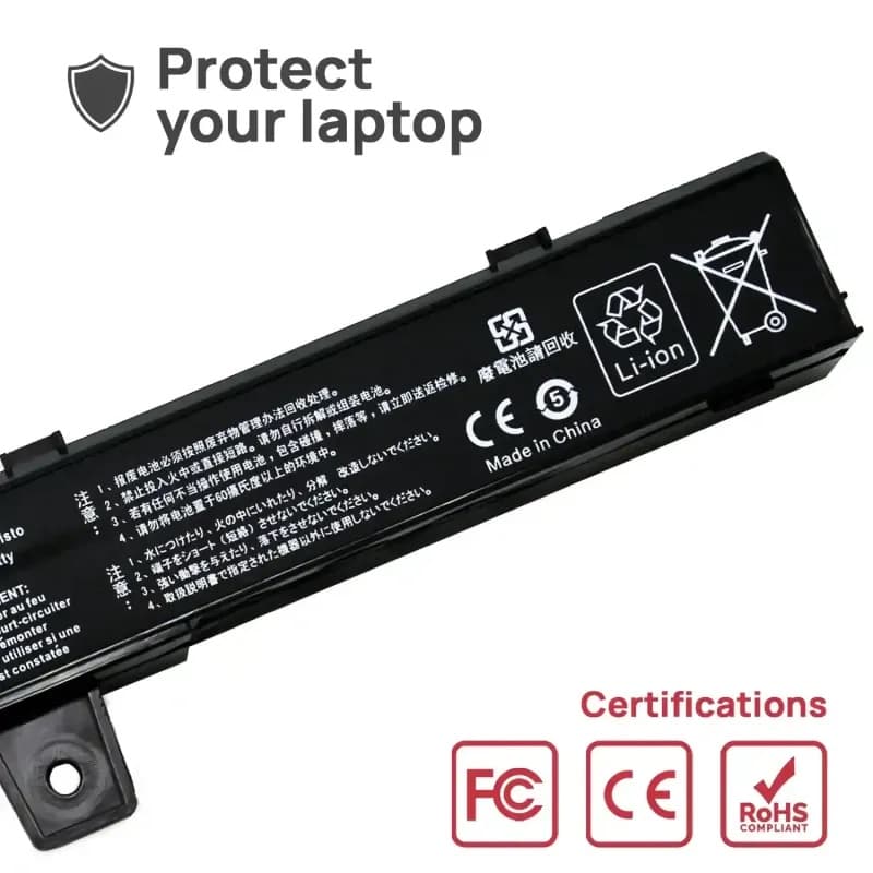 Bateria para Portátil Asus X551M Series A41N1308 14.4V 2200mAh Voltistar thumbnail 5