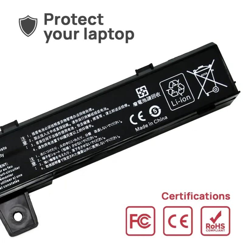 Bateria para Asus F551C 14.4V 2200mAh Voltistar A41N1308 thumbnail 5