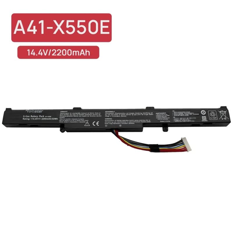 Bateria para Portátil Asus F550D Voltistar 2200mAh 14.4V thumbnail 2