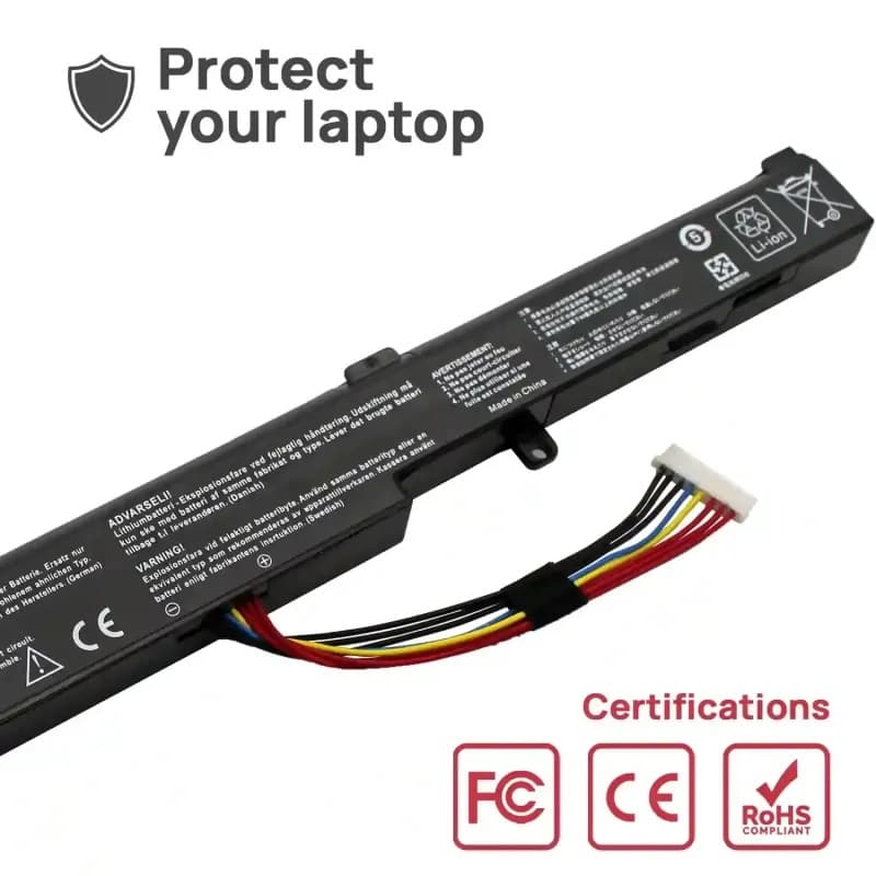 Bateria para Portátil Asus A450E A450V 14.4V 2200mAh Voltistar thumbnail 5