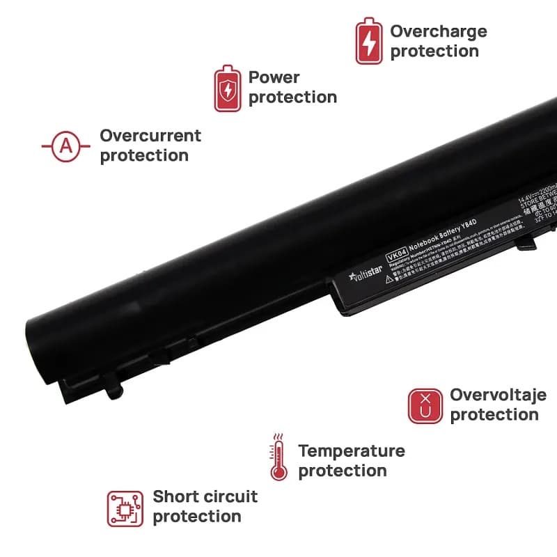 Bateria para Portátil HP Sleekbook 15-B112ss - Voltistar 14.4V 2200mAh thumbnail 4