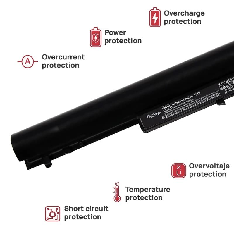 Bateria Voltistar para HP Sleekbook 15-b000es 14.4V 2200mAh thumbnail 4