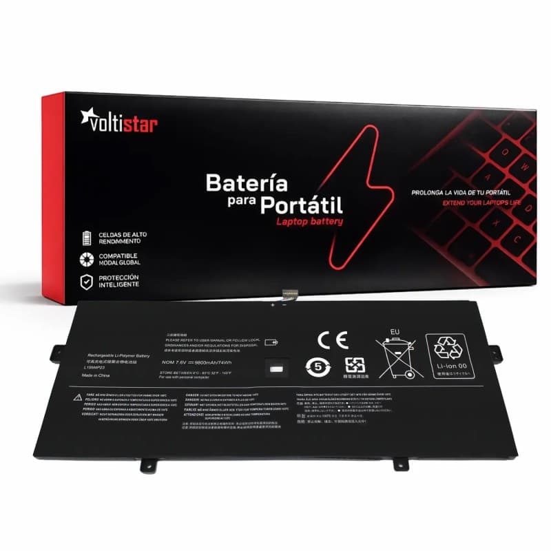 Bateria Voltistar 74Wh para Lenovo Yoga 910-13IKB L15M4P23 L15C4P21 L15C4P22 — image 1