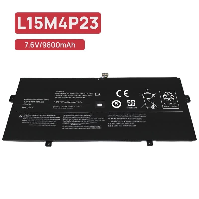 Bateria Voltistar 74Wh para Lenovo Yoga 910-13IKB L15M4P23 L15C4P21 L15C4P22 thumbnail 2