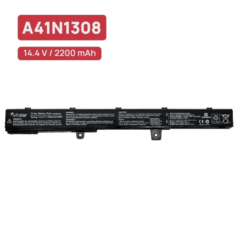 Bateria para Asus F551C 14.4V 2200mAh Voltistar A41N1308 thumbnail 2