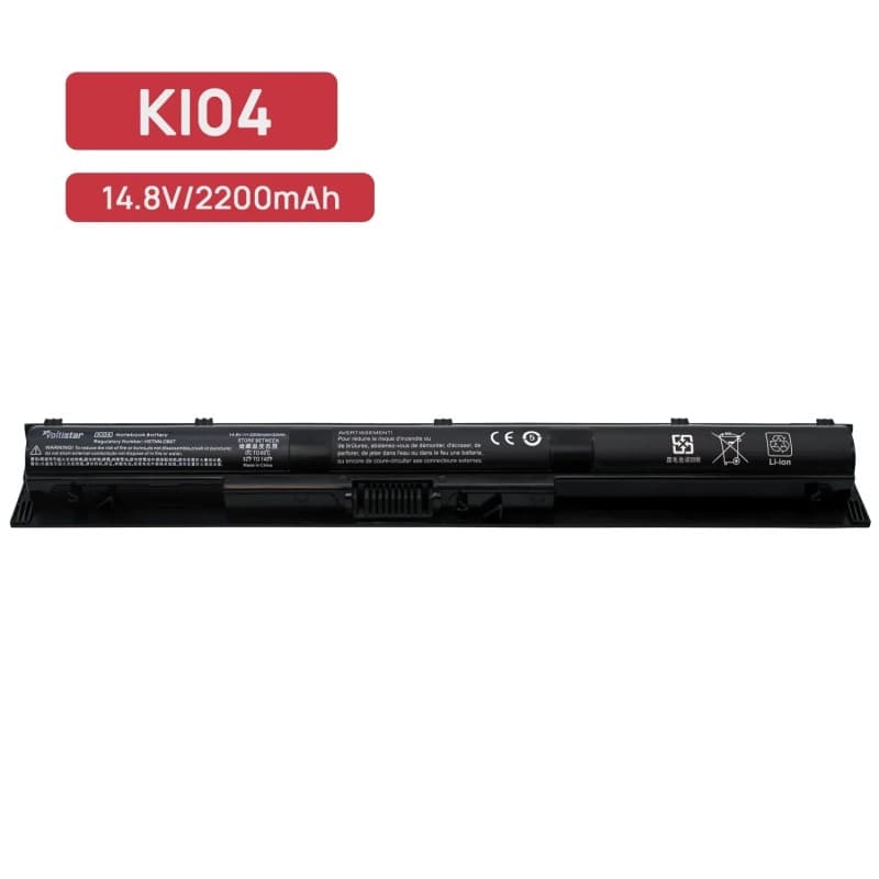 Bateria Voltistar para HP 800050-001 14.8V 2200mAh thumbnail 2