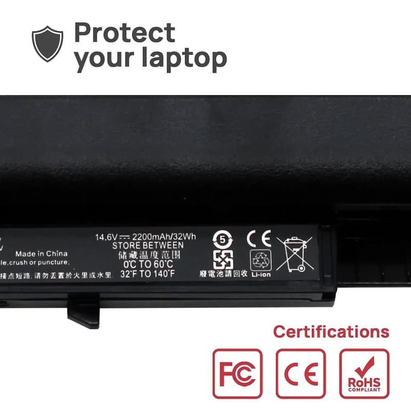 Bateria para Portátil HP 15-AC114NM Voltistar - Nova e Selada thumbnail 5