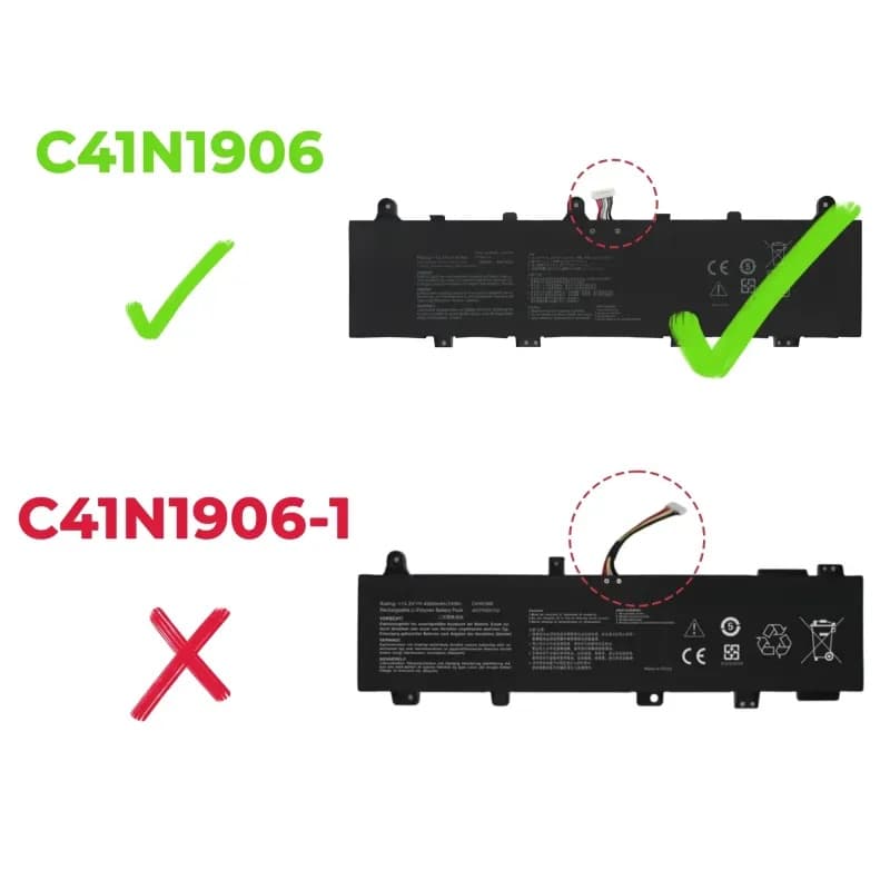 Bateria C41N1906 para ASUS TUF Gaming TUF506IH/TUF506IHR - Nova Selada thumbnail 4