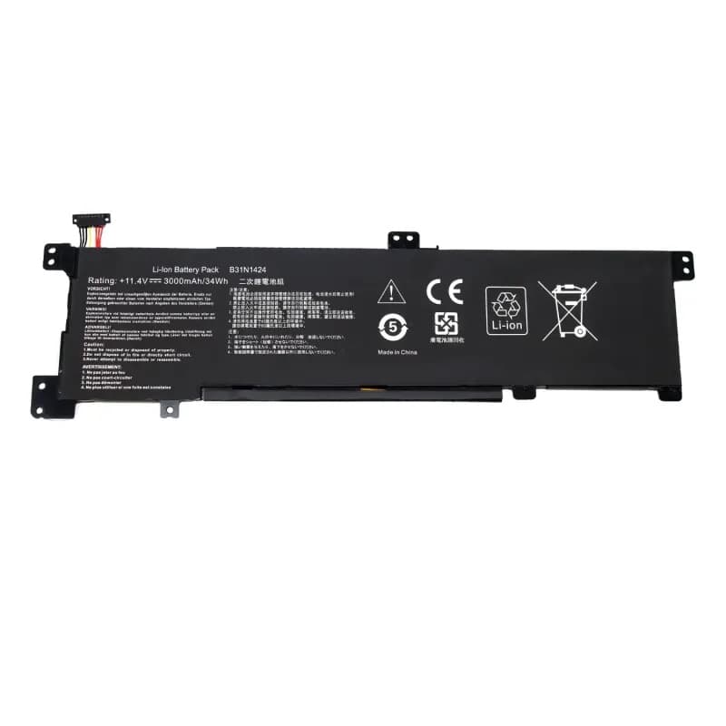 Bateria para Portátil Asus K401 K401U K401LB B31N1424 11.4V 48Wh — image 1