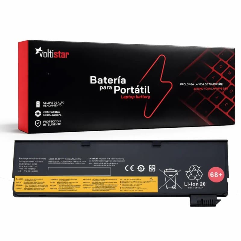 Bateria Voltistar para Lenovo ThinkPad T450 X250 - Nova e Selada — image 1