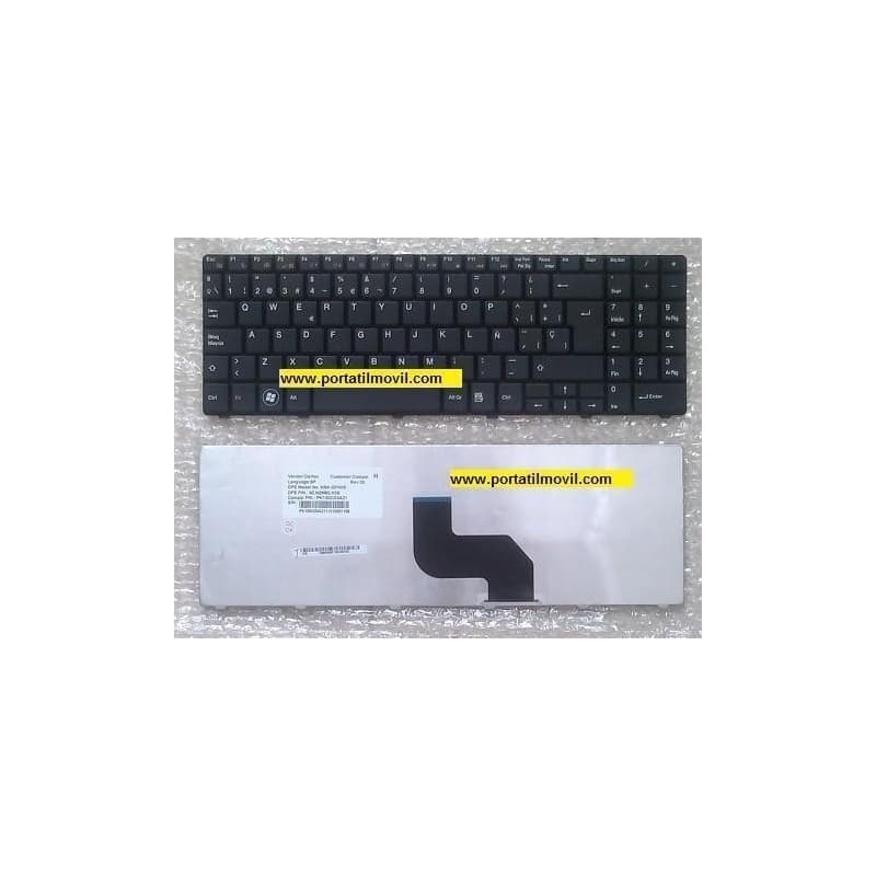 Teclado para Portátil Compal NSK-GFK0S 9Z.N2M82.K0S Original thumbnail 2