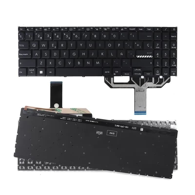 Teclado Retroiluminado Negro para Portátil ASUS X1502 X1603Z M1503Q — image 1