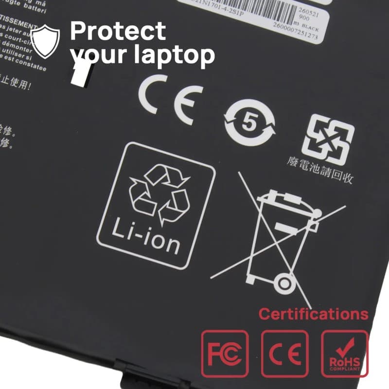 Bateria Voltistar C21N1701 para Asus VivoBook S14 X406UA 7.6V 4000mAh thumbnail 4