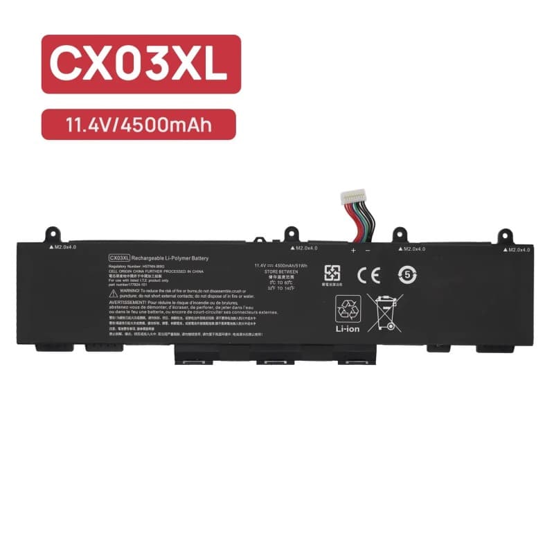 Bateria Voltistar CX03XL para HP EliteBook X360 830 G7 G8 thumbnail 2