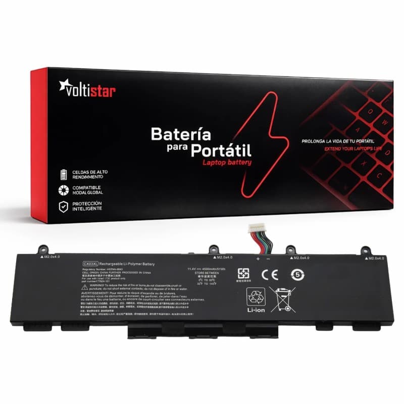 Bateria Voltistar CX03XL para HP EliteBook X360 830 G7 G8 — image 1