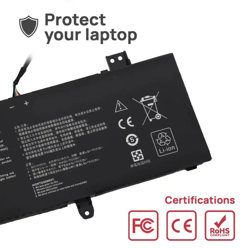 Bateria para Portátil Asus VivoBook 14 F412DA F412FJ B21N1818-2 7.7V thumbnail 6