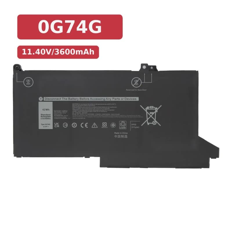 Bateria Voltistar para Dell Latitude 5300 0G74G 42Wh thumbnail 2