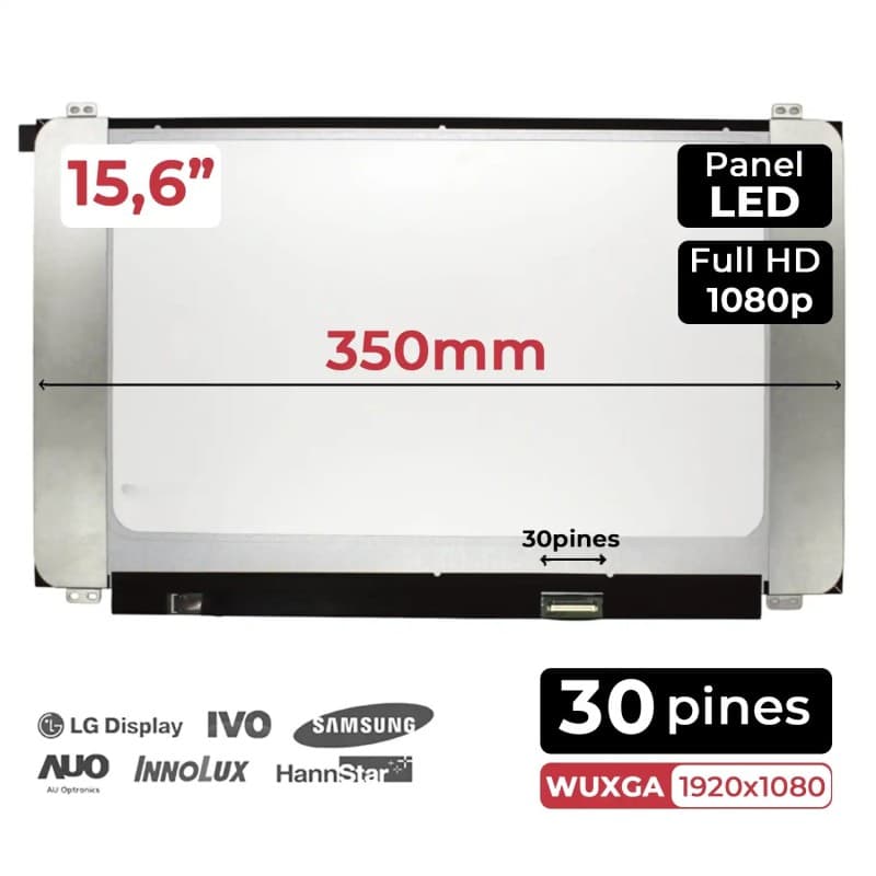 Ecrã LED 15.6" para Portátil Huawei Book D PL-W19 PL-W29 FHD 1920x1080 — image 1