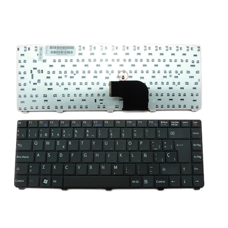 Teclado para Sony Vaio VGN-C Series Preto — image 1