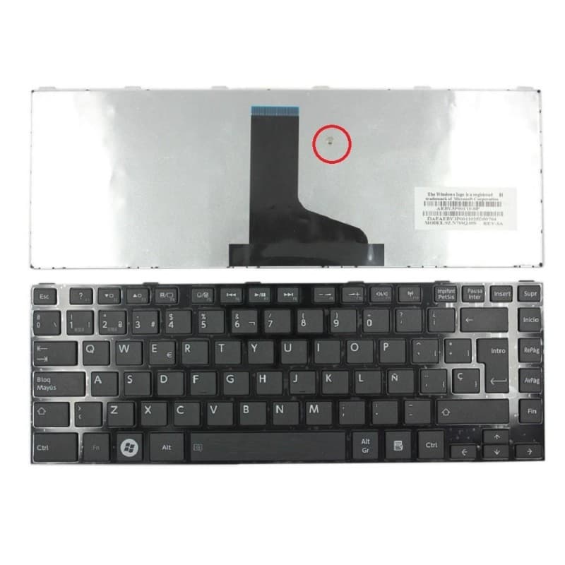 Teclado para Portátil Toshiba Satellite L800 L840 L845 M800 L830 C800 - Novo — image 1