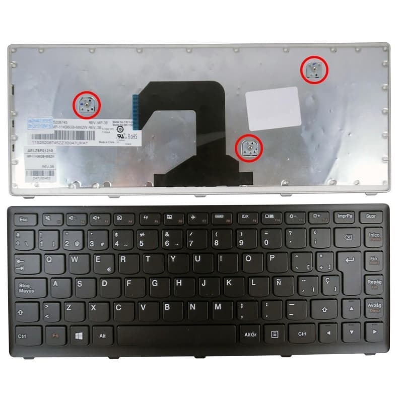 Teclado para Portátil Lenovo U410 - Novo Selado — image 1