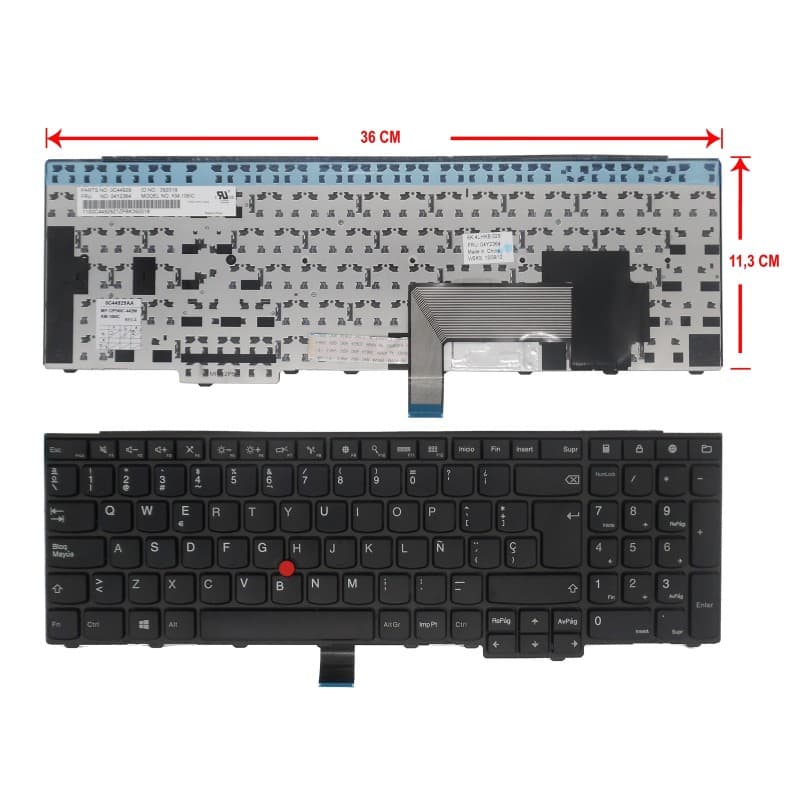 Teclado Portátil Lenovo ThinkPad KM-106E0 Novo thumbnail 2