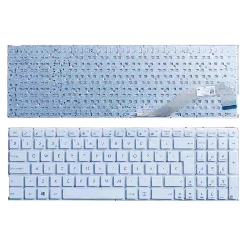 Teclado para Portátil ASUS X540 X540L Branco — image 1