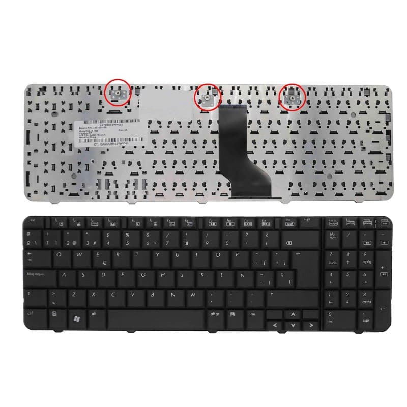Teclado para Portátil HP Compaq G60 G60T 496771-A71 thumbnail 2