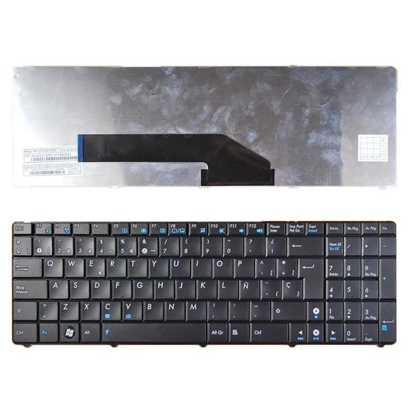 Teclado para Portátil Asus X5D F52 K50 K70 P50 - Novo e Selado — image 1