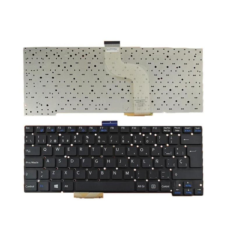 Teclado para Portátil Sony Vaio SVT13 Negro - Novo — image 1