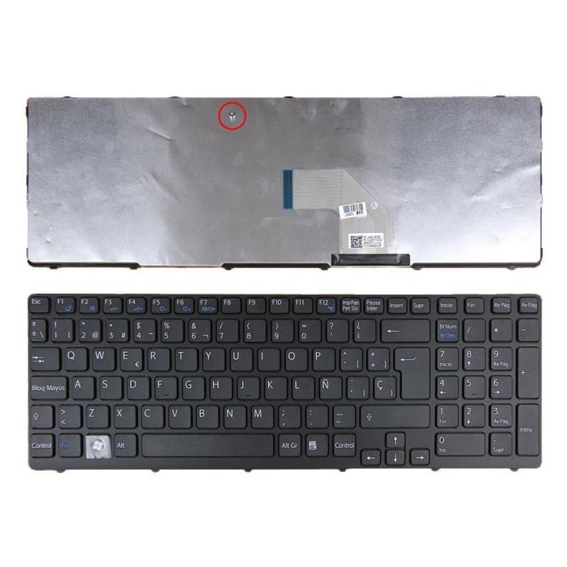 Teclado para Portátil Sony VAIO SVE15 V133846AS1 - Novo Selado — image 1