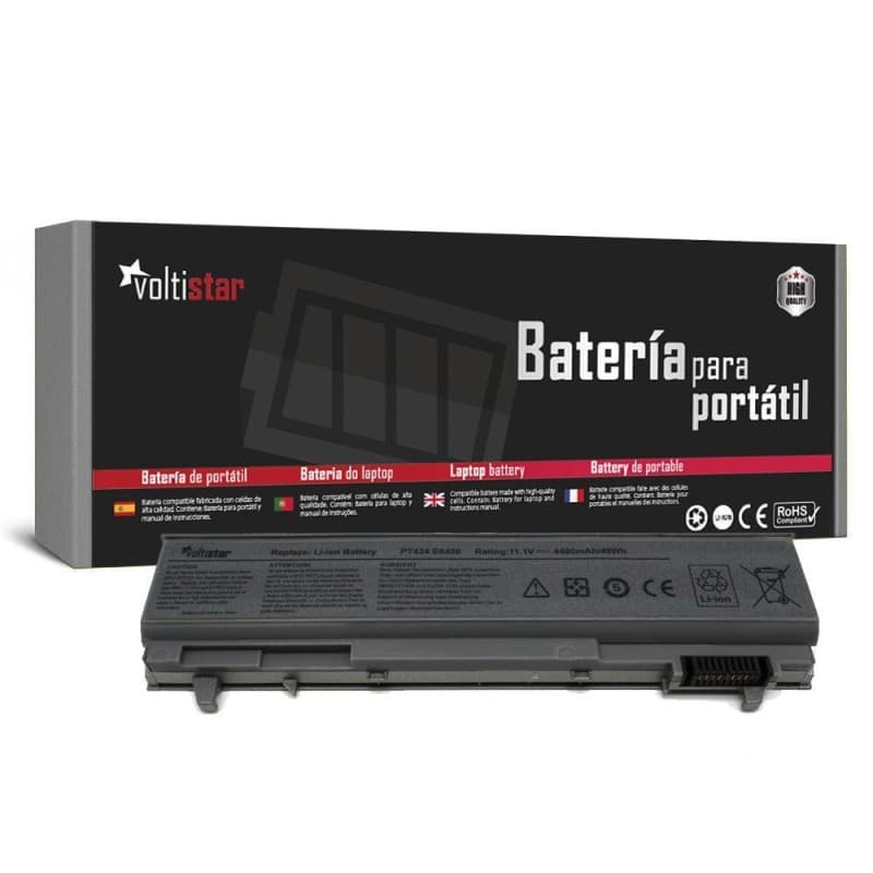 Bateria para Portátil Dell Precision M4500 - Voltistar 11.1V 4400mAh — image 1
