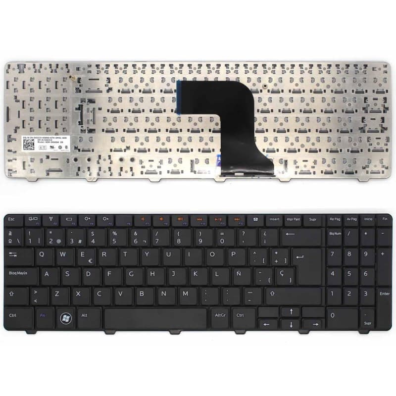 Teclado para Portátil Dell Inspiron N5010 M5010 15" Negro — image 1