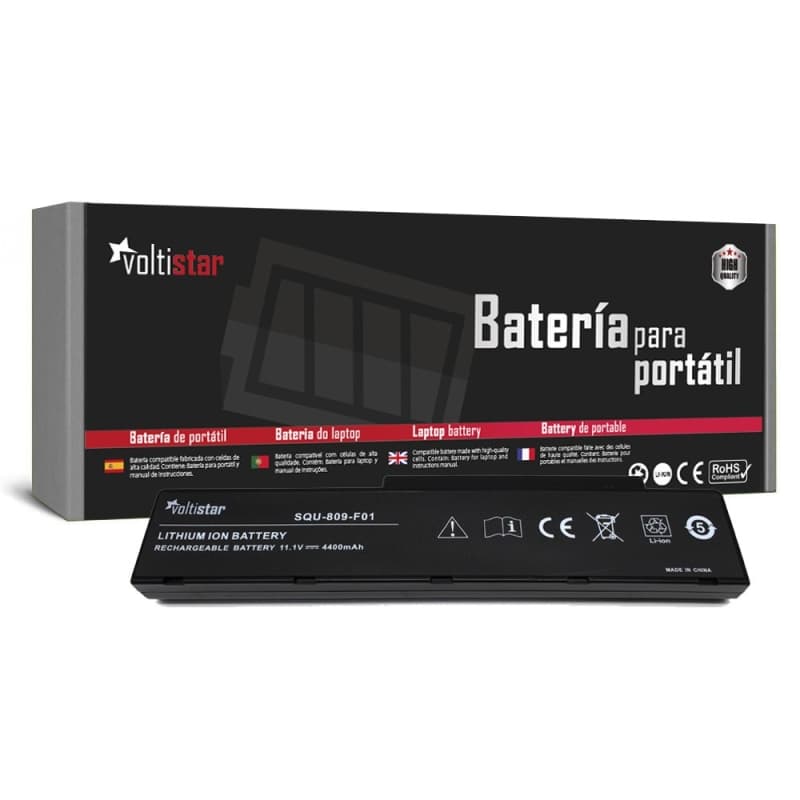 Bateria Voltistar para Fujitsu Amilo Li3710 Li3560 - 11.1V 4400mAh