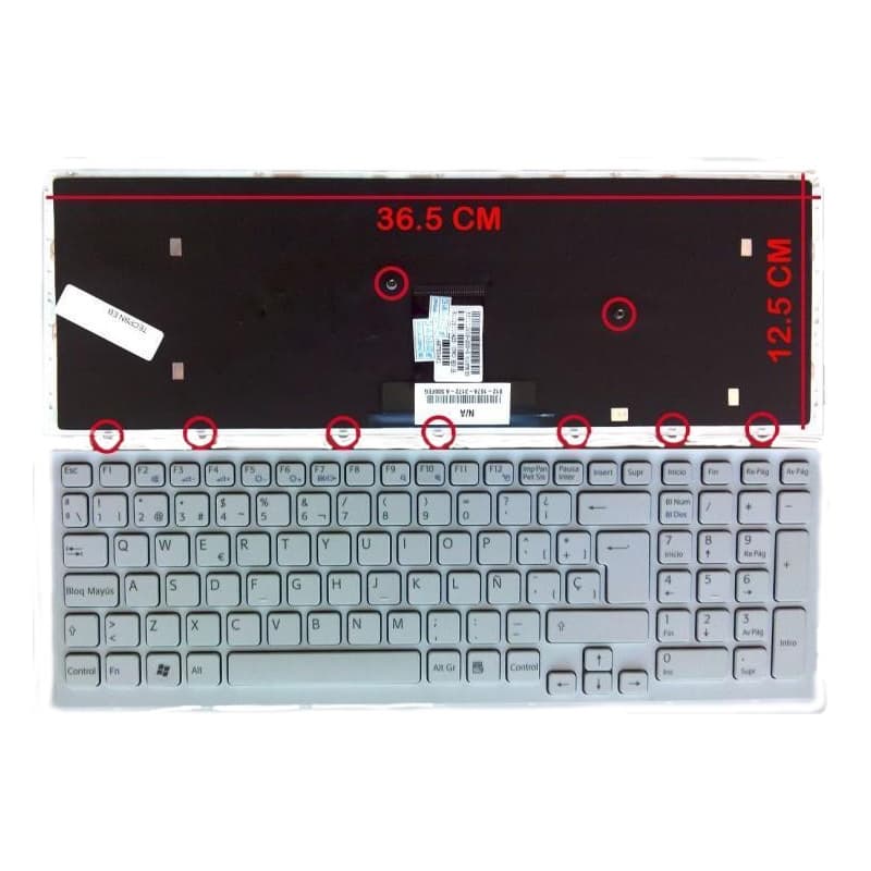 Teclado para Portátil Sony Vaio VPC-EB e PCG Series - Novo thumbnail 2