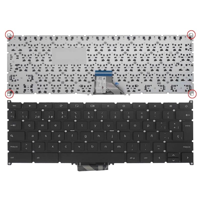 Teclado para Portátil Acer ChromeBook C720 C730 C740 C810 - Novo Selado — image 1