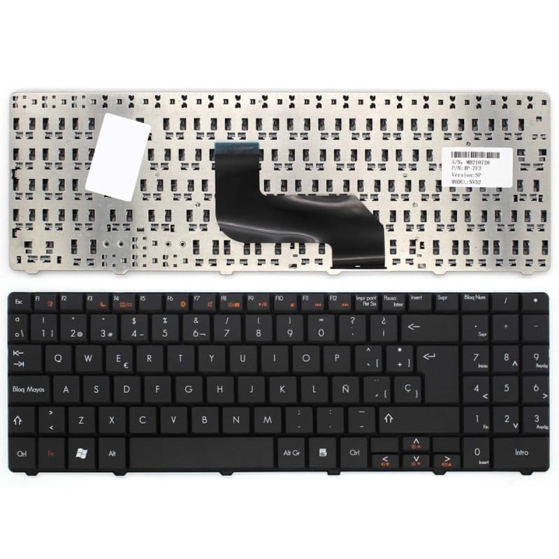 Teclado para Portátil Packard Bell MP-07F36E0-4422 KBI170G02314700092V30A — image 1