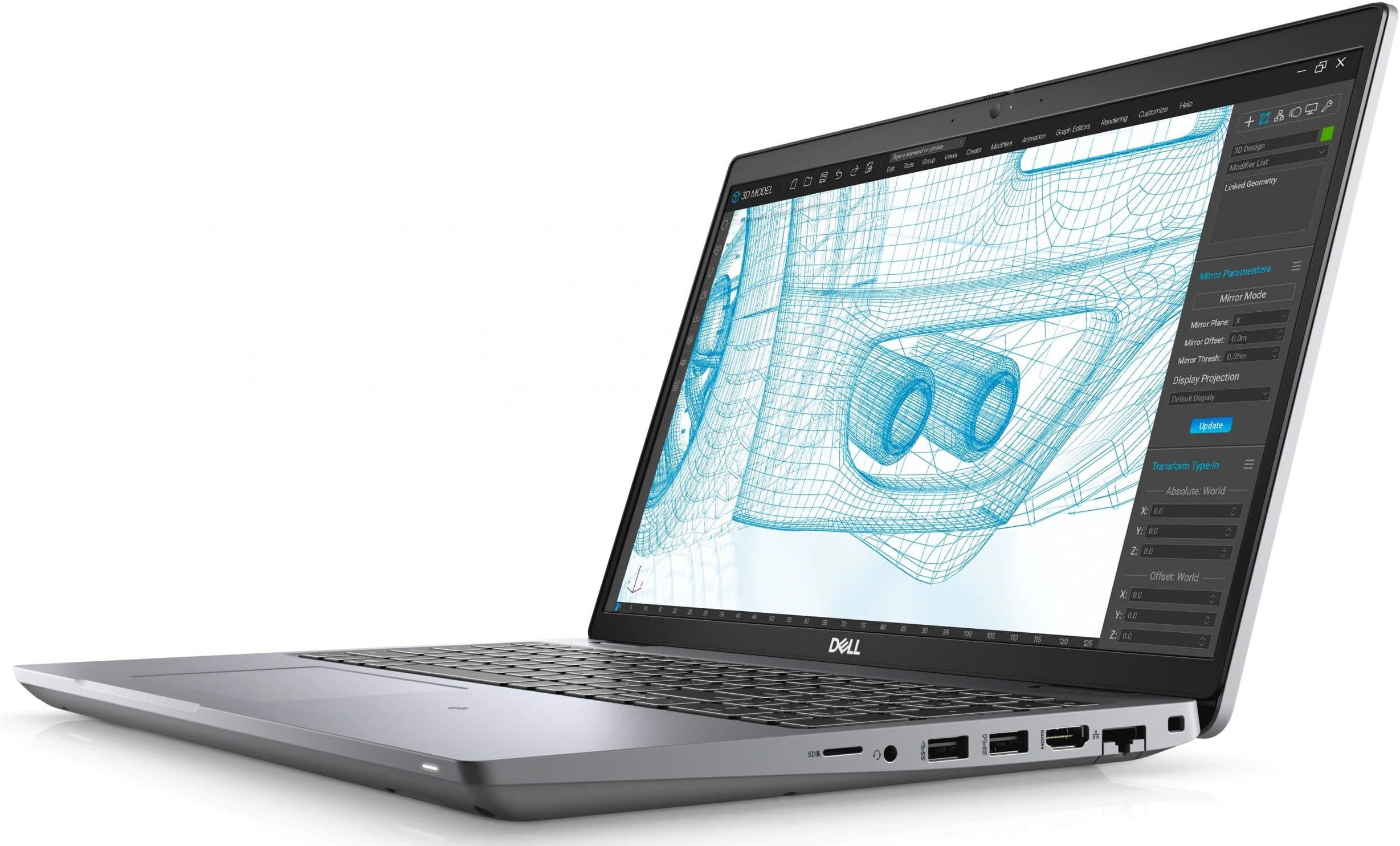 Portátil Dell Precision 3561 GRADO B + NVIDIA T1200 4GB tecl. num. castellano — image 1