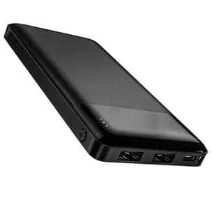 Powerbank Hoco 10000 mAh 2A J72 Preto - Carregamento Rápido