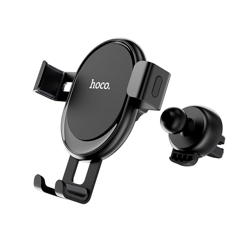Hoco Car Phone Holder CA56 Plus Armor for Air Outlet Silver Black