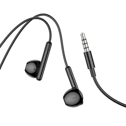 Hoco Universal Wired Earphones M93 with Microphone 3.5mm 1.2m Black